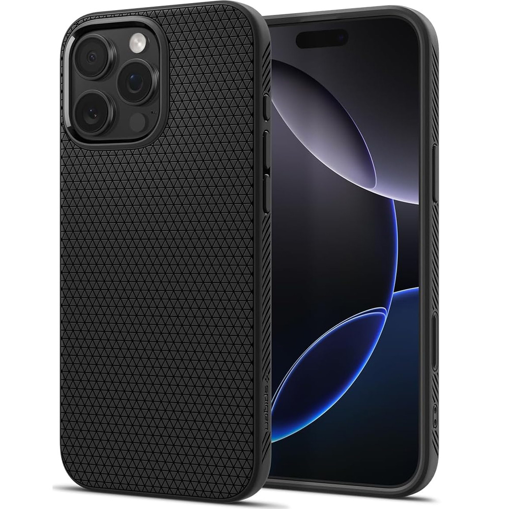 Etui Spigen Liquid Air T Mag MagSafe do iPhone 16 Pro Max, czarne